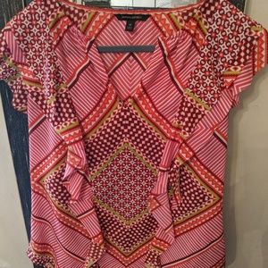 Banana Republic Sleeveless RuffleTop